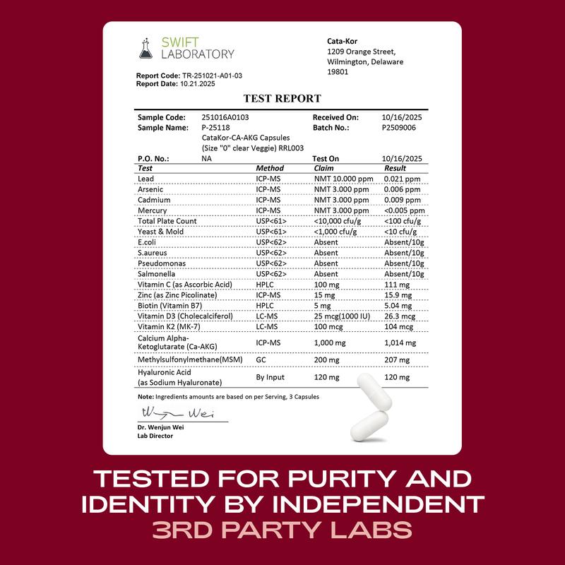 ALIGNORA+ Ca AKG Beauty Support Capsules